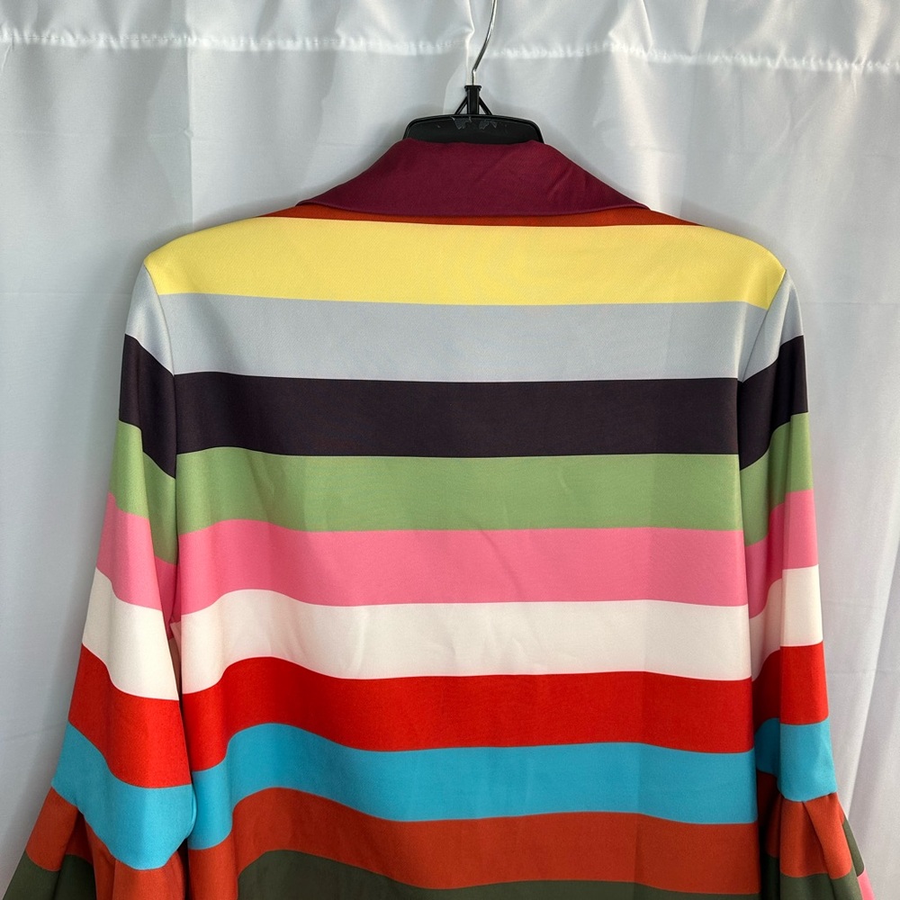 Colorful Striped Blazer by Oshoplive - Picture 8 of 10